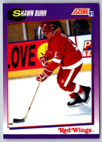 1991 Score Shawn Burr #54