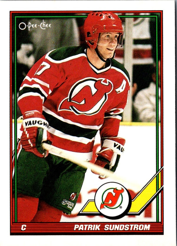 1991 O-Pee-Chee Patrik Sundstrom #451