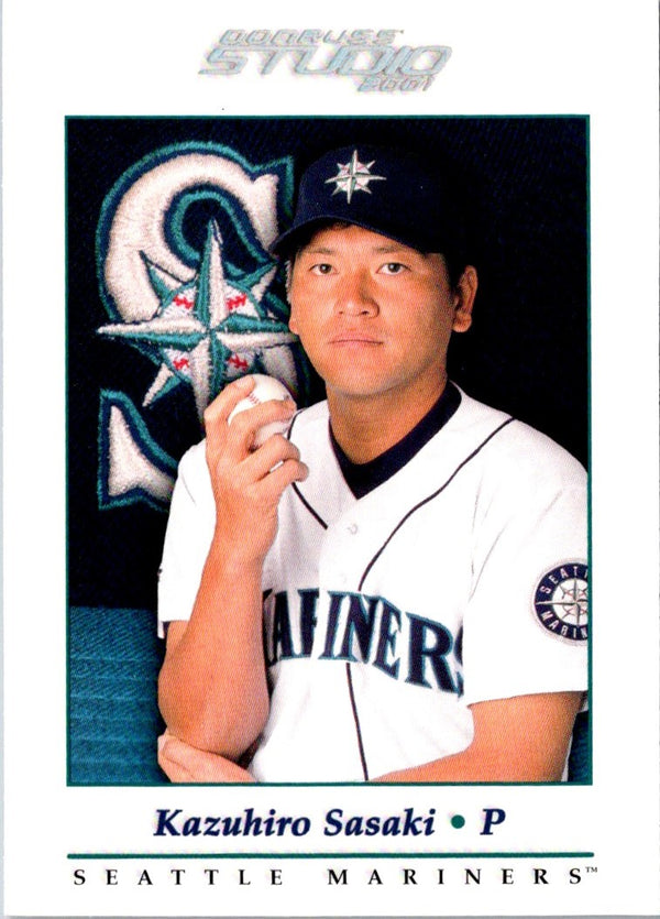 2001 Donruss Studio Kazuhiro Sasaki #115