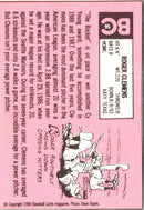 1990 Baseball Card Magazine '69 Topps Replicas Roger Clemens