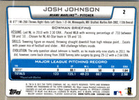 2012 Bowman Chrome Josh Johnson #2