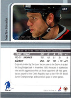 2001 Be a Player Signature Series Vaclav Varada #054