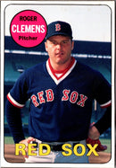 1990 Baseball Card Magazine '69 Topps Replicas Roger Clemens