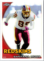 2010 Topps Chrome Santana Moss #C52
