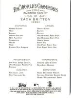 2012 Topps Allen & Ginter Zach Britton #63