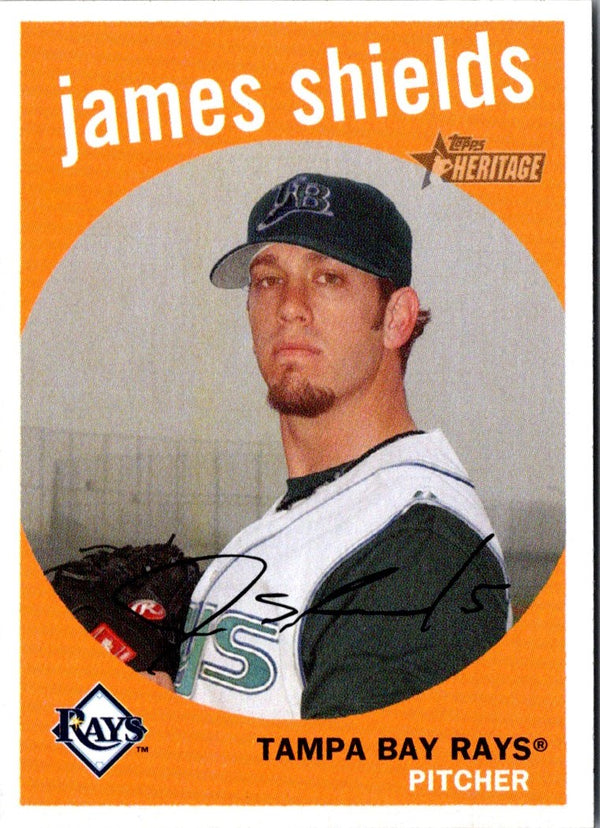 2008 Topps Heritage James Shields #191