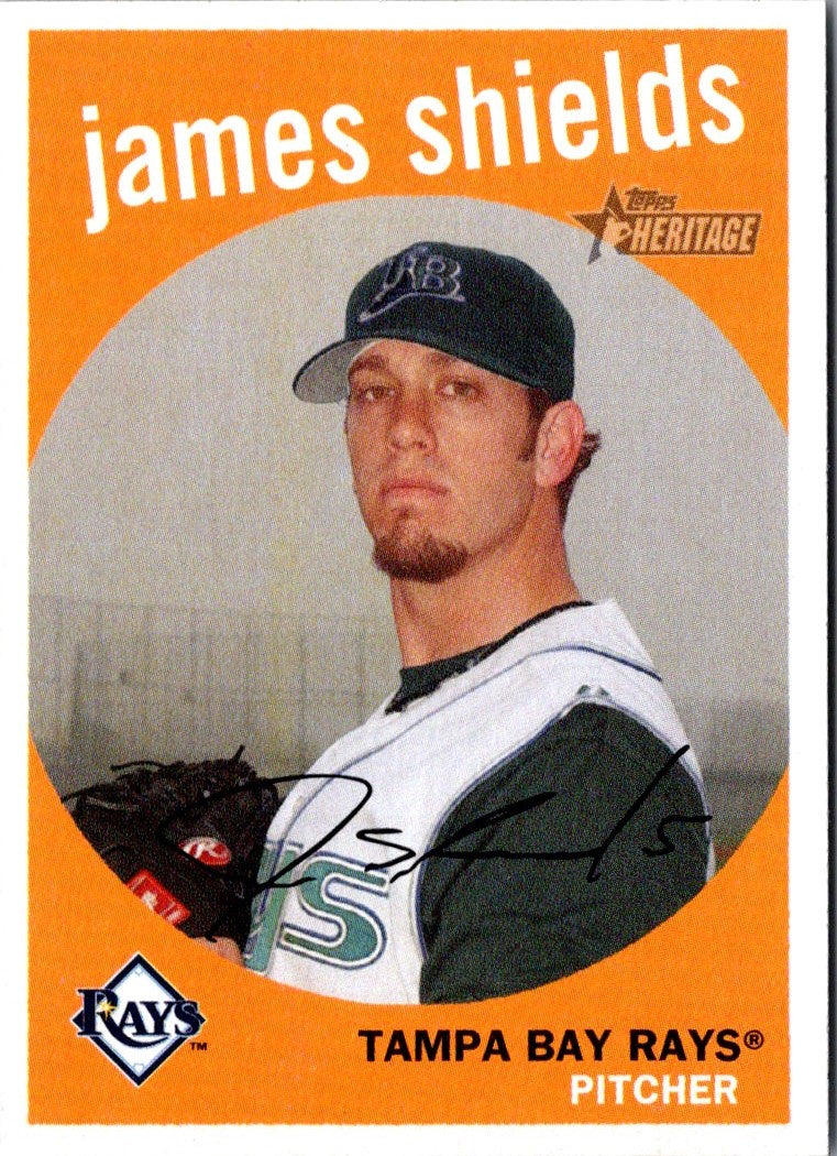 2008 Topps Heritage James Shields