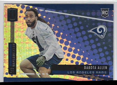 2019 Panini Dakota Allen #285 Rookie