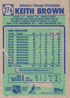 1990 Topps Keith Brown #276