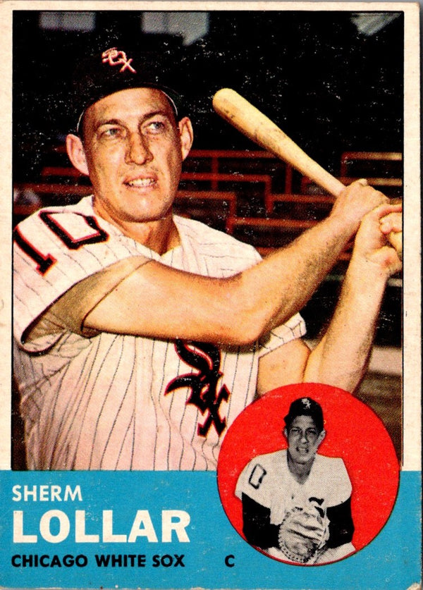 1963 Topps Sherm Lollar #118 VG-EX