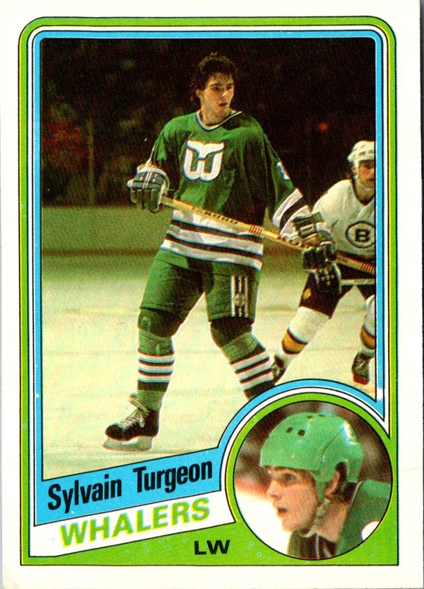 1984 Topps Sylvain Turgeon #62 Rookie