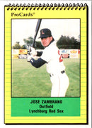 1991 ProCards Jose Zambrano