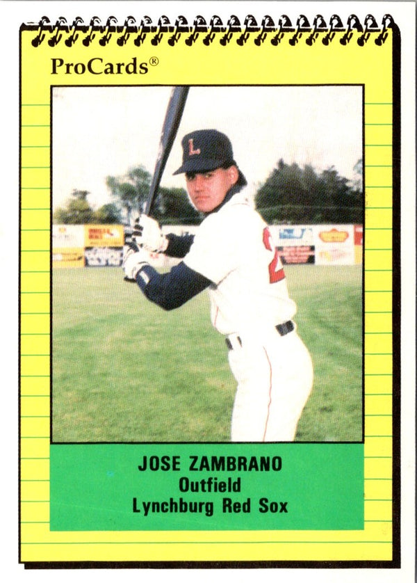 1991 ProCards Jose Zambrano #1214