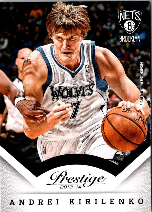 2013 Panini Prestige Andrei Kirilenko #62