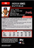 2006 Bowman Andruw Jones #45