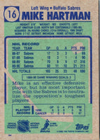 1990 Topps Mike Hartman #16 Rookie