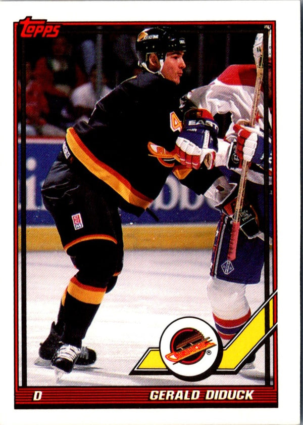 1991 Topps Gerald Diduck #280