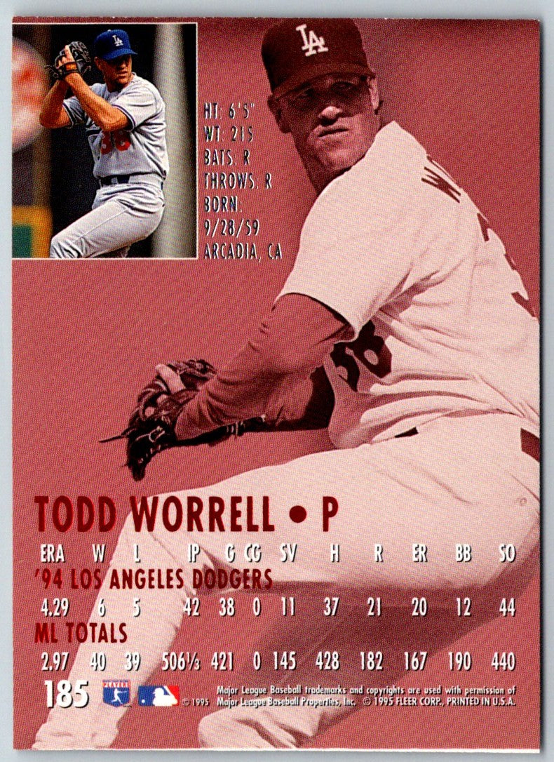 1995 Ultra Todd Worrell