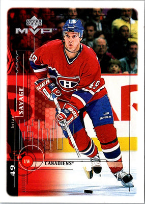 1998 Upper Deck MVP Brian Savage #108