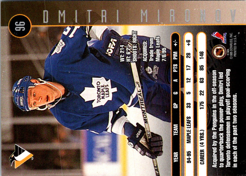 1995 Leaf Dmitri Mironov