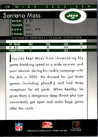 2002 Donruss Santana Moss #128
