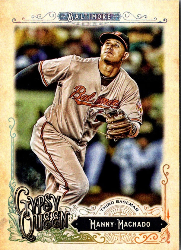 2017 Topps Gypsy Queen Manny Machado #154