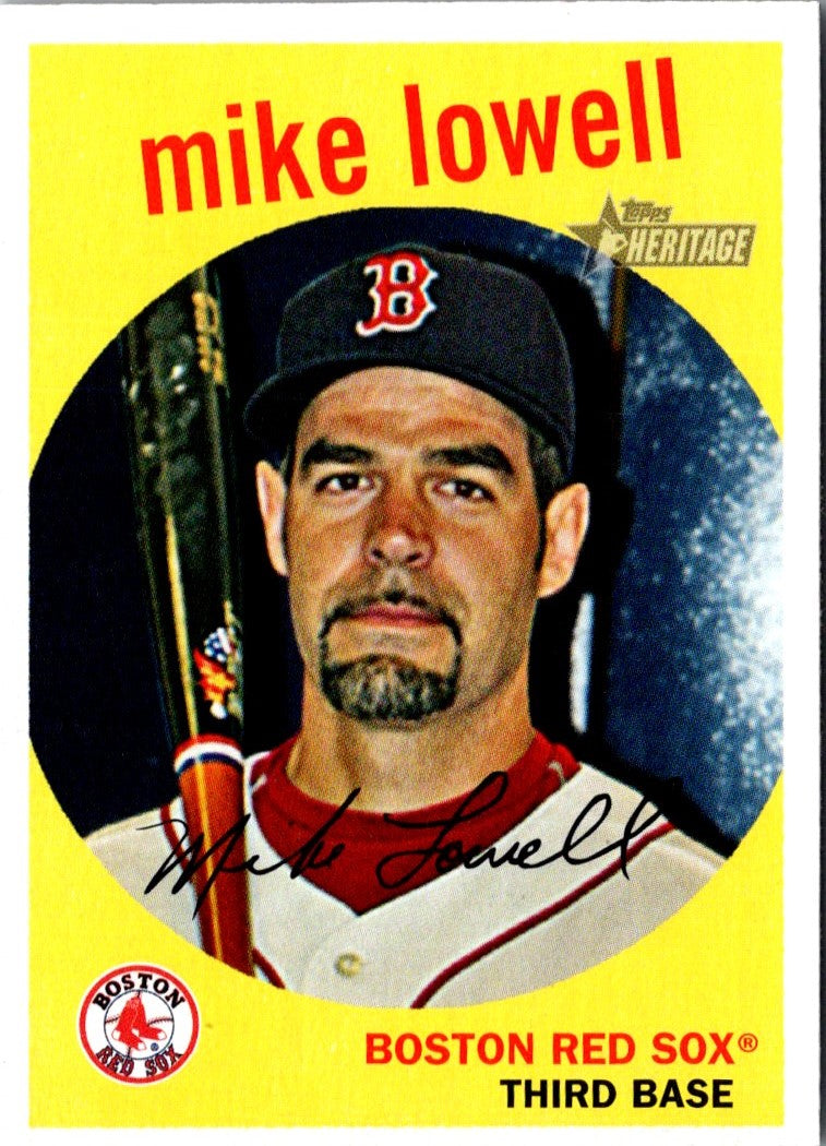 2008 Topps Heritage Mike Lowell