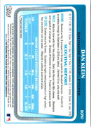 2011 Bowman Chrome Prospects Dan Klein