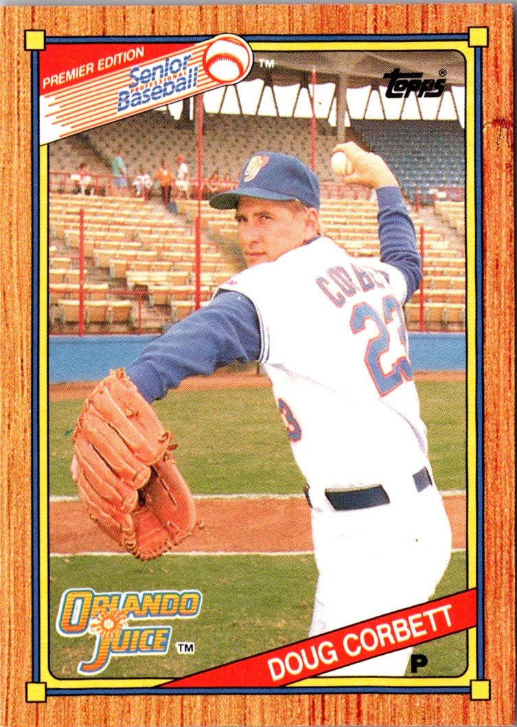 1989 Topps Senior League Doug Corbett