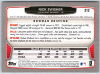 2014 Bowman Nick Swisher #212