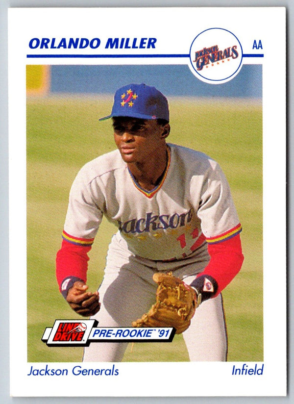 1991 Line Drive AA Orlando Miller #571