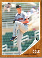 2011 Topps Heritage Minor League A.J. Cole #84