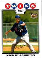 2008 Topps Nick Blackburn #467 Rookie