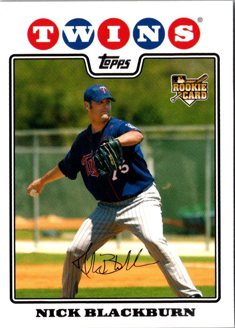 2008 Topps Nick Blackburn