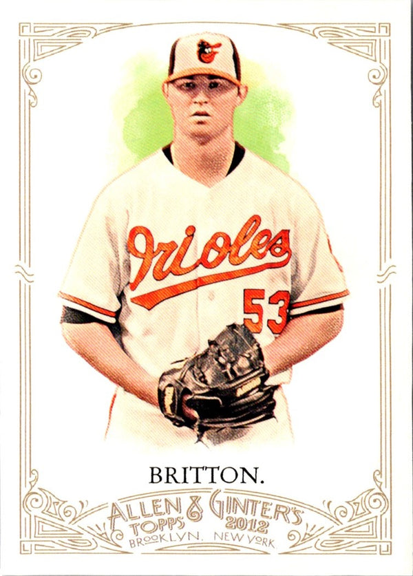 2012 Topps Allen & Ginter Zach Britton #63