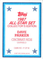 1987 Topps Glossy Dave Parker #17