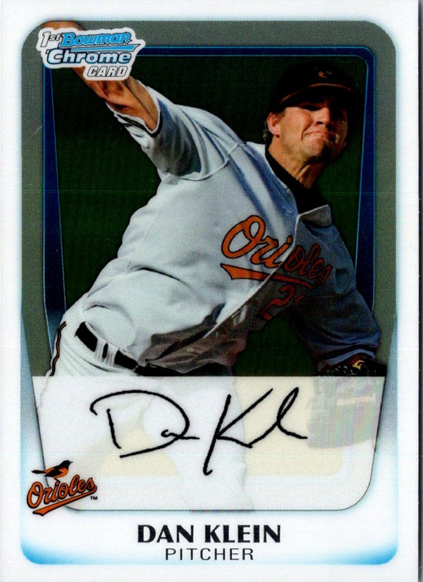 2011 Bowman Chrome Prospects Dan Klein #BCP67