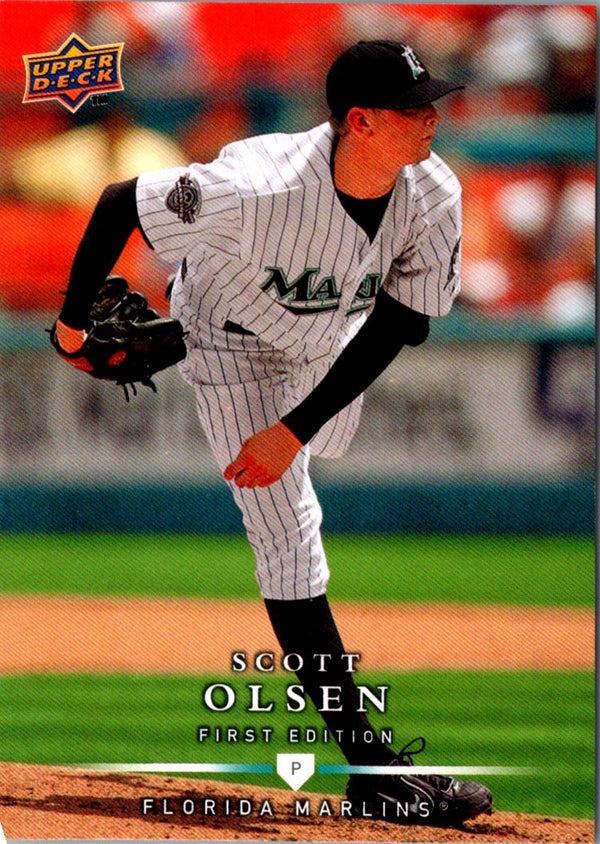 2008 Upper Deck First Edition Scott Olsen #117