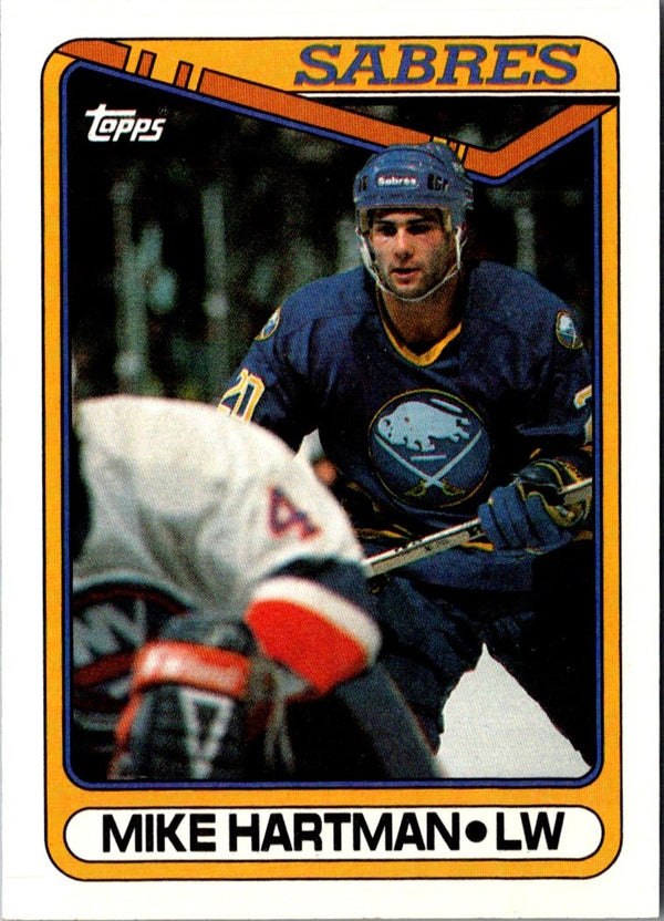 1990 Topps Mike Hartman #16 Rookie