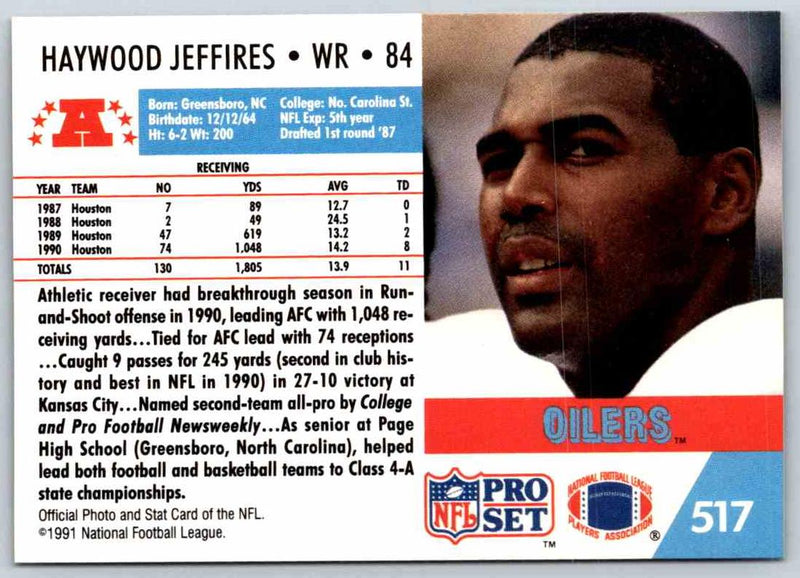 1990 Proset Haywood Jeffires