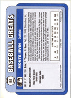1990 Swell Baseball Greats Monte Irvin #85