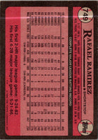 1989 Topps Rafael Ramirez #749