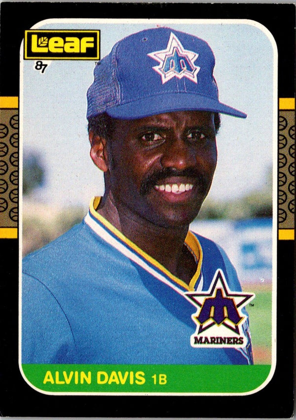 1987 Leaf Alvin Davis #118