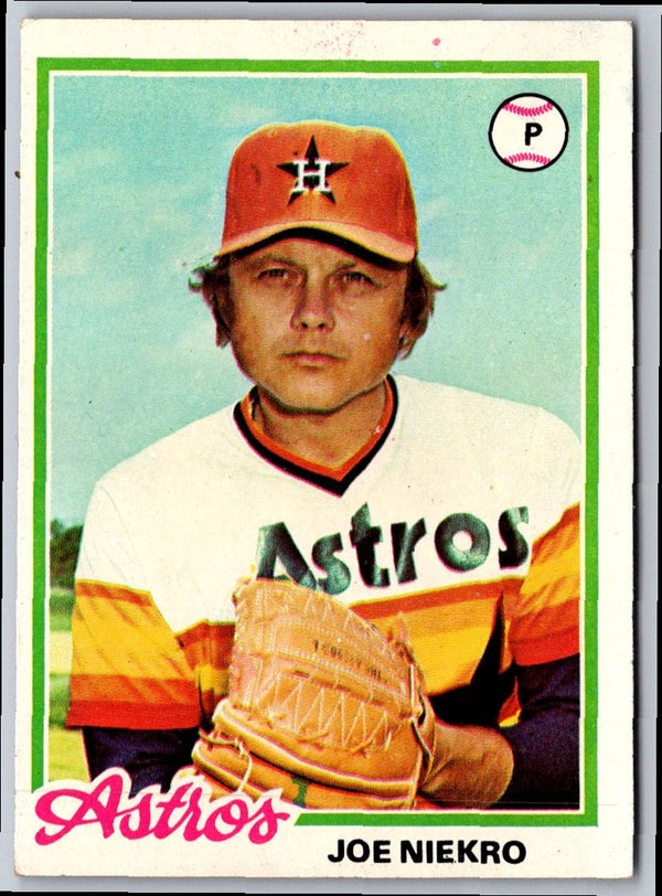 1978 Topps Joe Niekro #306