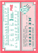 1989 Topps Senior League Joe Decker