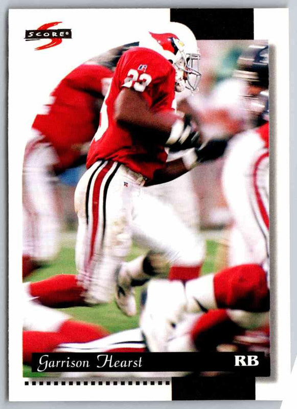 1996 Score Garrison Hearst #180