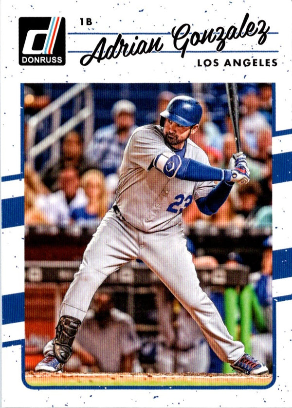 2017 Donruss Adrian Gonzalez #112