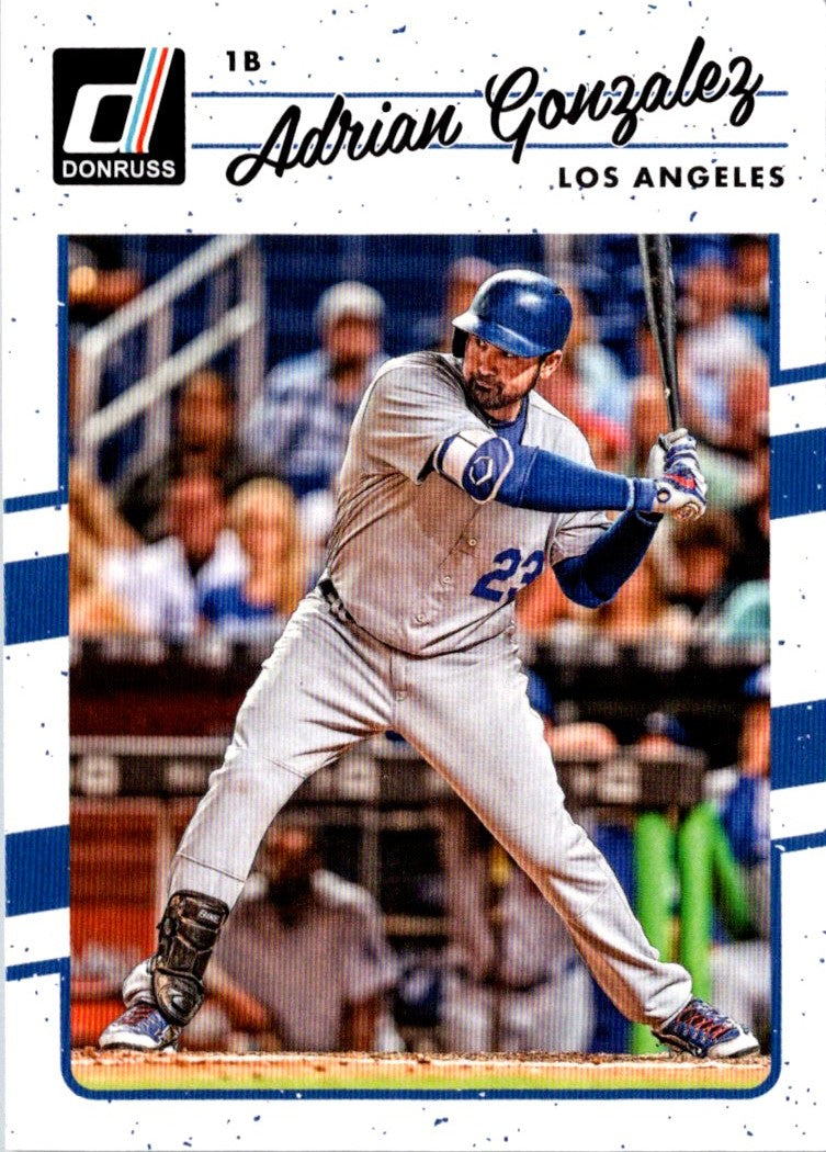 2017 Donruss Adrian Gonzalez