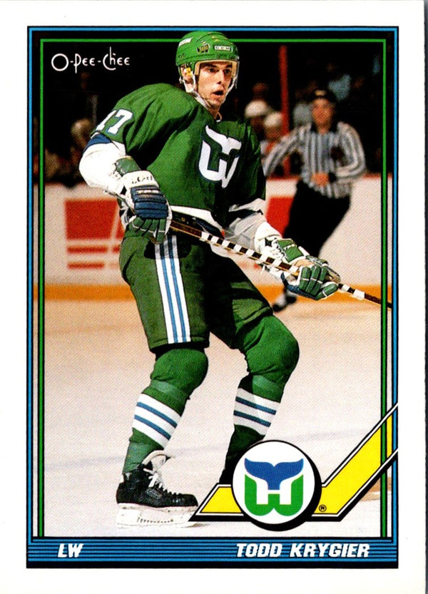 1991 O-Pee-Chee Todd Krygier #449