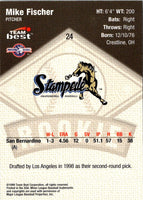 1999 Team Best Mike Fischer #24